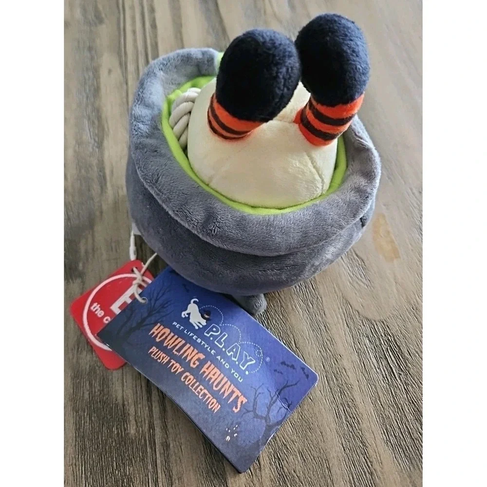 P.L.A.Y. Pet Lifestyle and You Dog Toys; BRAND NEW w TAGS - Howling Haunts Plush